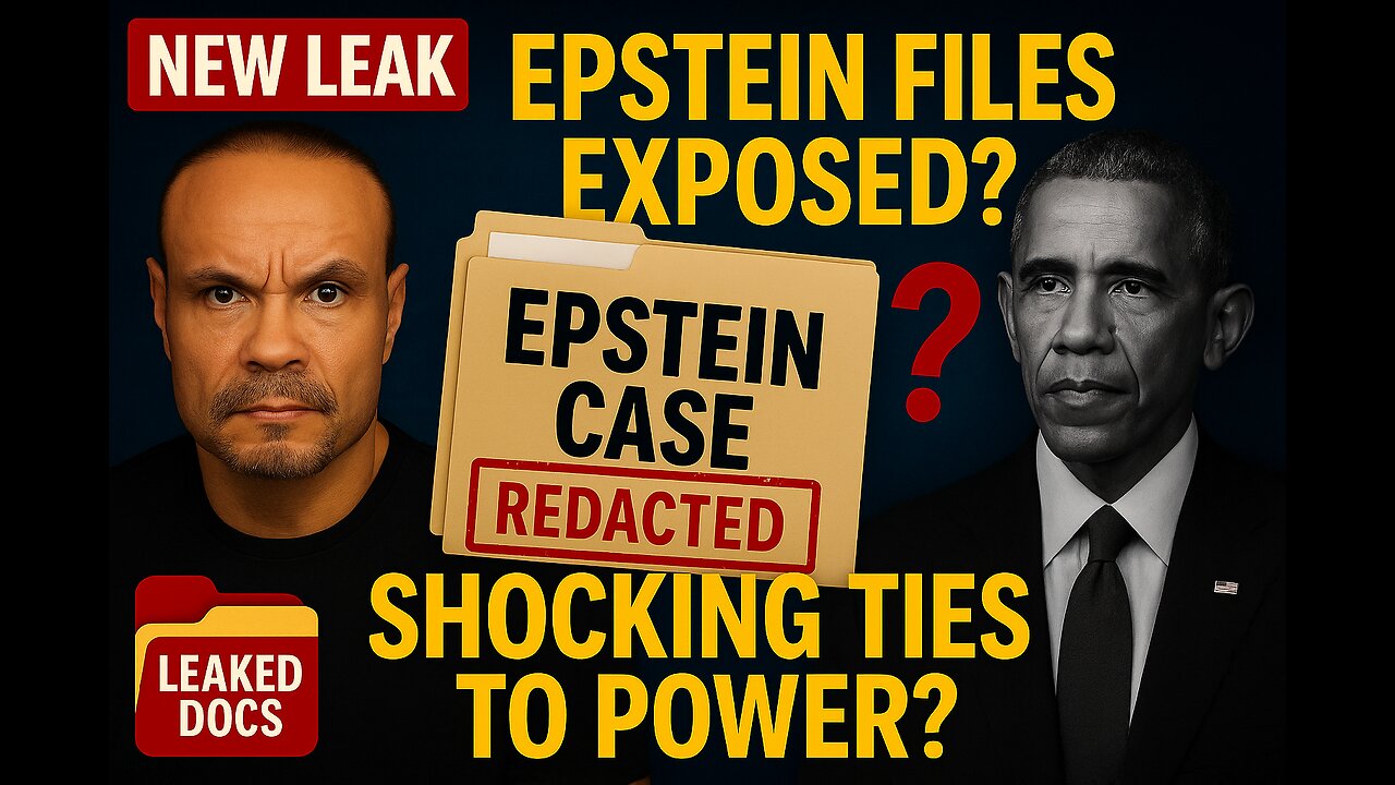 The Dan Bongino Show 🚨 Epstein–Obama Hidden Links? Shocking Report That Shook America!