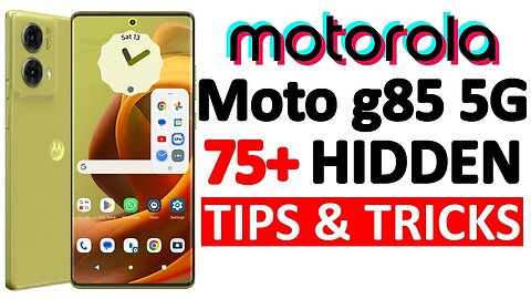 Motorola Moto G85 5G: Android 15 Update + Top 15 Hidden Features, Tips & Tricks You NEED To Know! 🔥