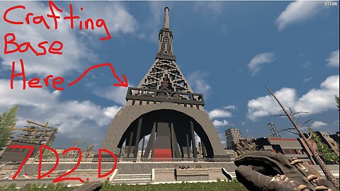 7D2D Eiffel Tower Base Tour