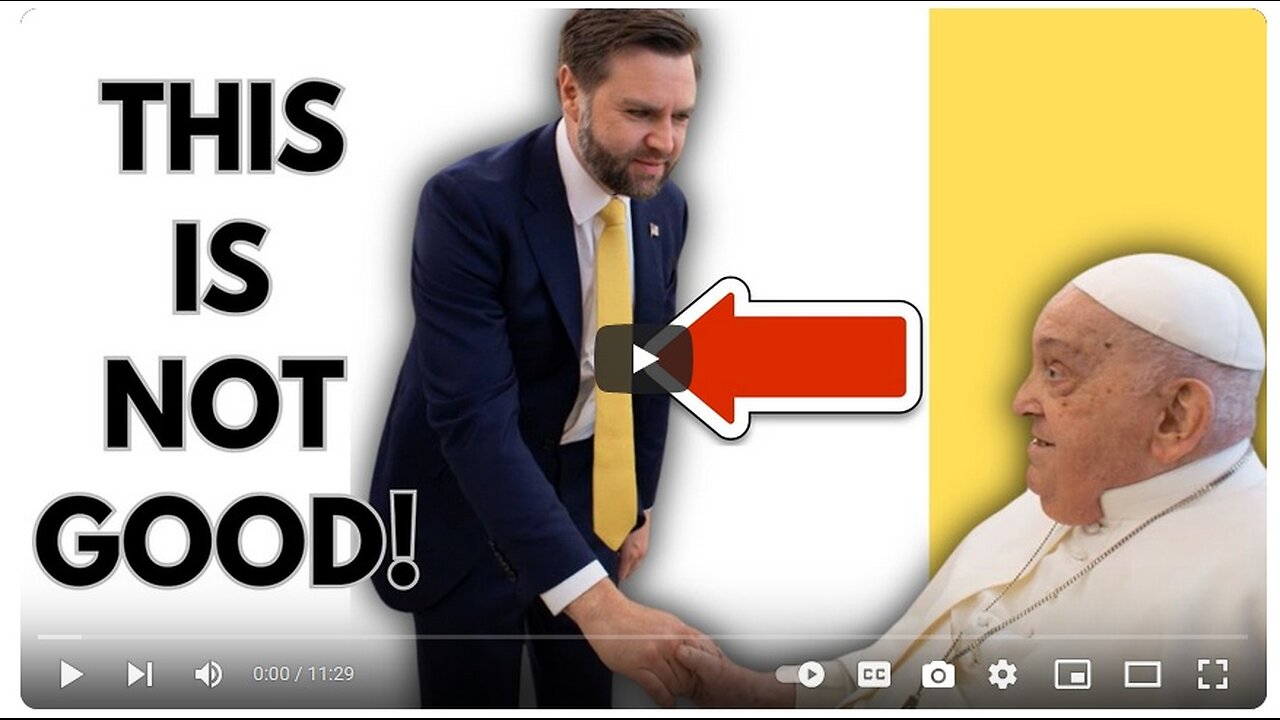 This JD Vance–Pope Conspiracy Is UNHINGED – What Are They NOT Telling Us? - Hustle Bitch