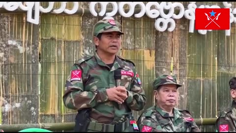 🎖️🇲🇲 Myanmar War | Ramonya Mon Army Ceremony in Mon Language | RCF