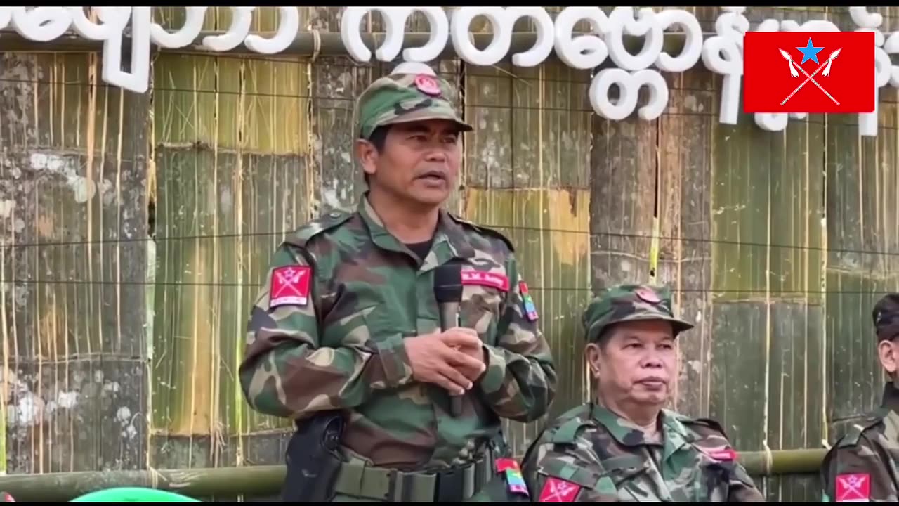 🎖️🇲🇲 Myanmar War | Ramonya Mon Army Ceremony in Mon Language | RCF