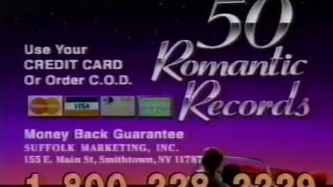 "50 Romantic Records" Collection TV Commercial from 1988
