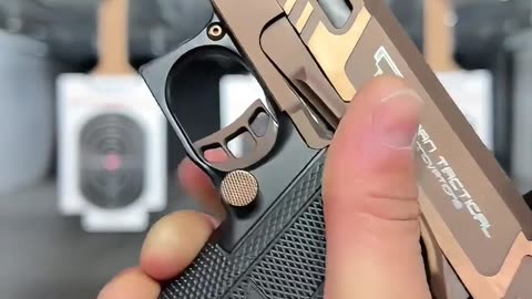 TTI Sand Viper竞技手枪 #国外合法拍摄国内请勿模仿 #武器科普 #实弹射击 #男人减速带 #靶场射击