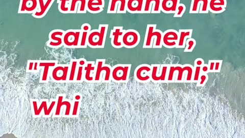 “Little Girl, Rise!” mark 5:41.#shortvideo #shorts #youtubeshorts #youtube #ytshorts #yt #reels
