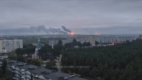 🔥 A wonderful morning panorama of the oil refinery in Syzran.