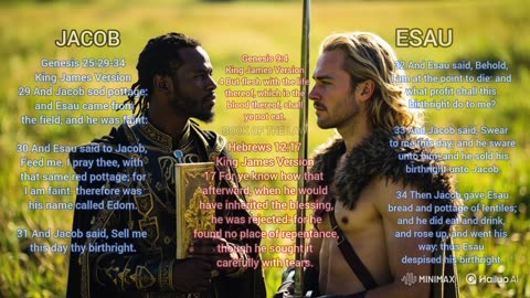 EDOMITES SHOULD BE MAD AT THEIR FOREFATHER/PROGENITOR [ESAU] FOR SELLING/DESPISING HIS BIRTHRIGHT