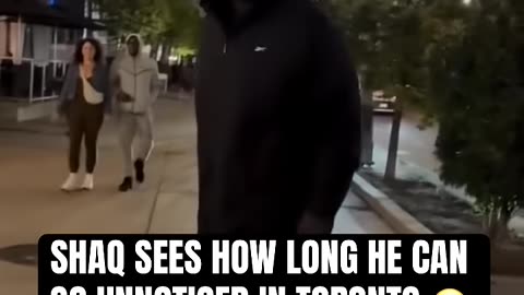 Bro said what's up to Shaq so casually (via @SHAQ)