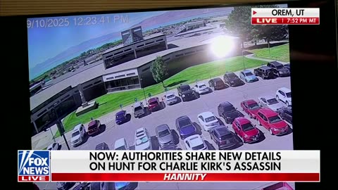 New Footage Of Alleged Charlie Kirk Assassin Released At Thursday Press Conference