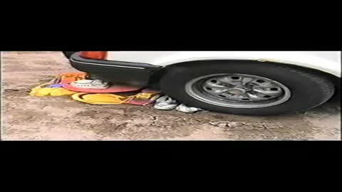 Running Over Toys 5