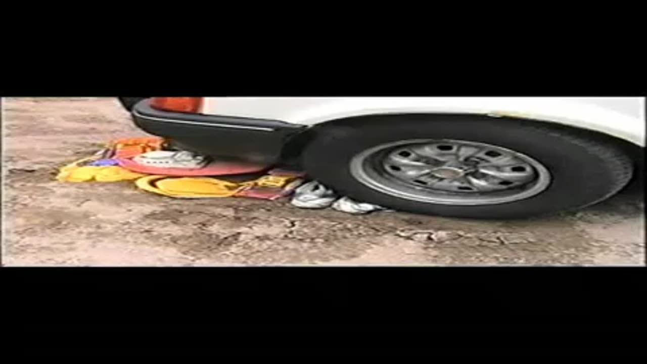 Running Over Toys 5
