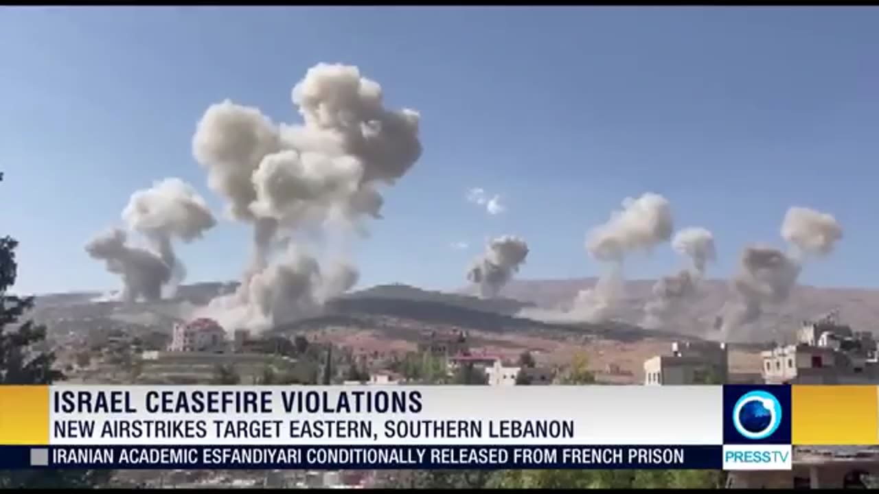 Israel conducts fresh airstrikes in Lebanon, breaching a fragile ceasefire