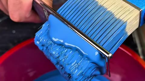 color brush shot video
