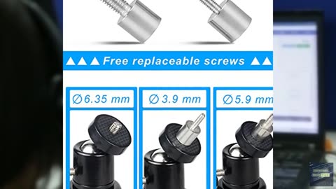 SoeKoa Mini Projector Tripod Mount Compatible with DR.J Upgrade, DBPOWER, Anker,