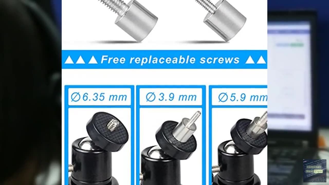 SoeKoa Mini Projector Tripod Mount Compatible with DR.J Upgrade, DBPOWER, Anker,