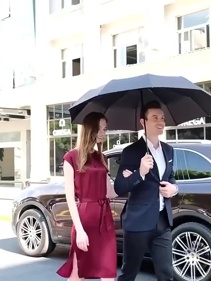 Xiaomi Automatic Umbrella 24 Bone Solid Color Automatic Umbrella Light check description to buy