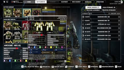 The East Coast Retro Gamer: MechWarrior 5: Mercenaries - Campaign Mode (Live Stream)