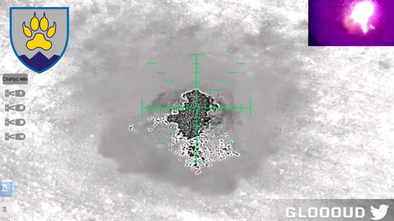 Bomber Drones Hunting Russian Infantry Overnight