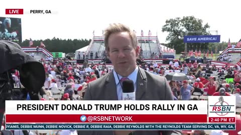 SEPTEMBER 25 2021 PRESIDENT DONALD TRUMP RALLY LIVE IN PERRY, GA