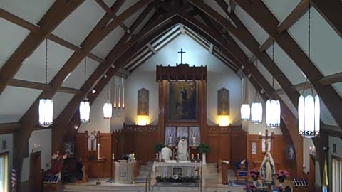 Mass 1130 AM Mother's Day, May Crowning 051125AD 4th Sun Easter