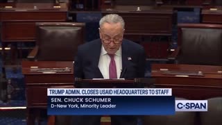 Schumer Warns: ‘Today It’s USAID—Next Could Be the IRS or Intelligence Agencies’