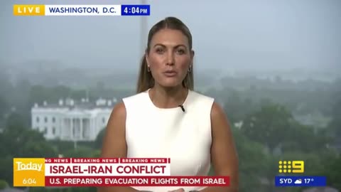 Trump convenes situation room as Middle East conflict escalates ｜ 9 News Australia