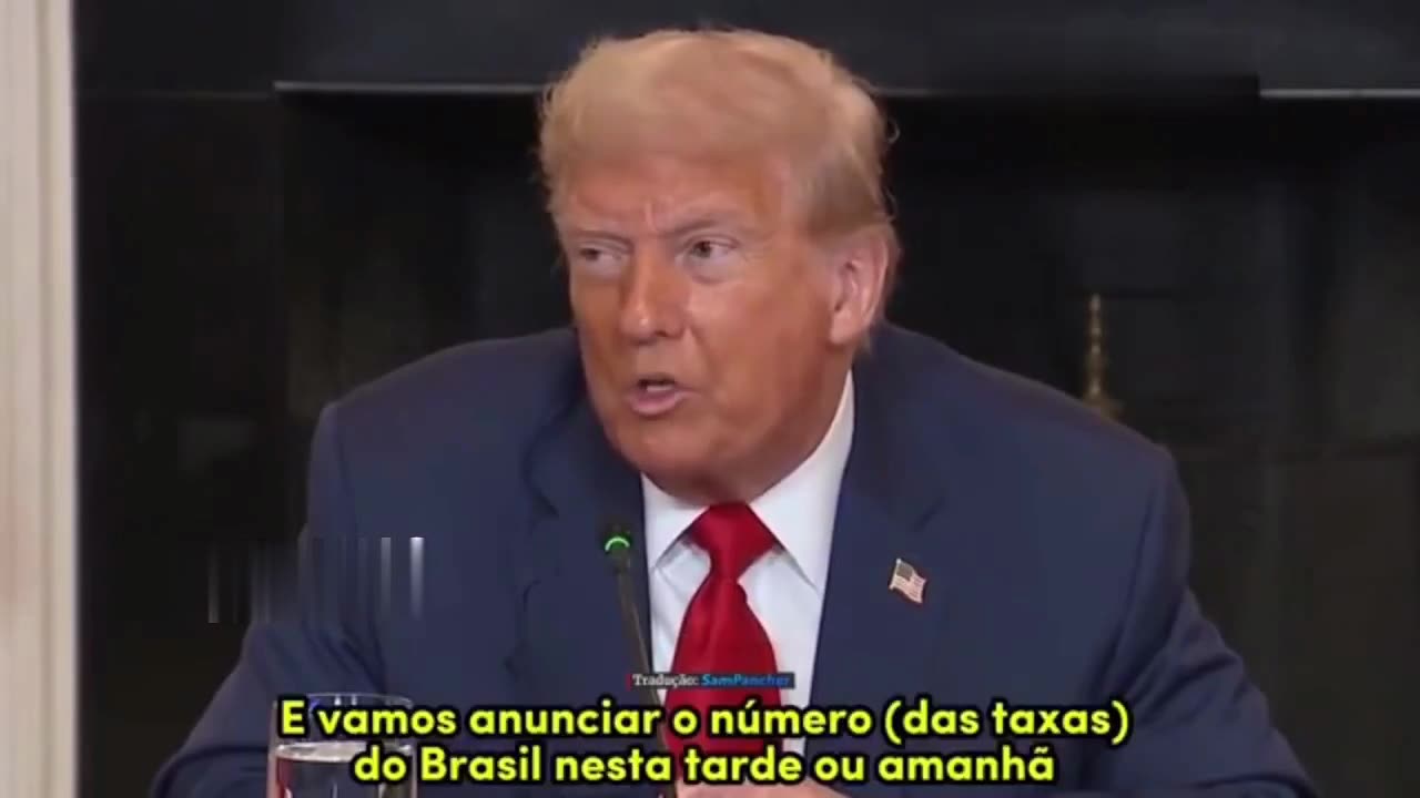 🟥🔥 LULA BAJULA DITADURAS, E TRUMP RESPONDE COM TARIFAS! 🇧🇷➡️💸
