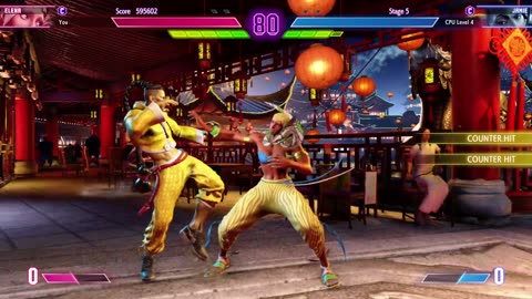 Street Fighter 6 - Elena Story Arcade Gameplay