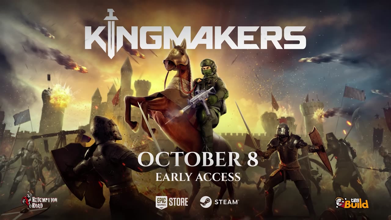 Kingmakers - Early Access Release Date Trailer