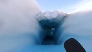 Glacier kayaking!