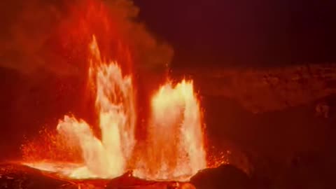 lava fountains