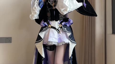 Black Swan Cosplay | Honkai Star Rail Puffy Dress Showcase