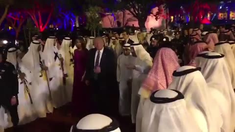 Trump's on Safari..Wow
