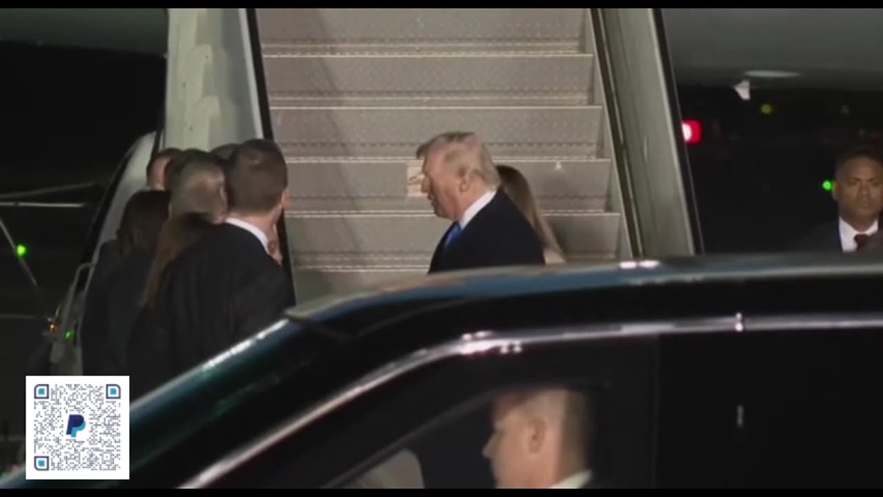 Trump Arrives in Rome Ahead of Pope Francis Funeral