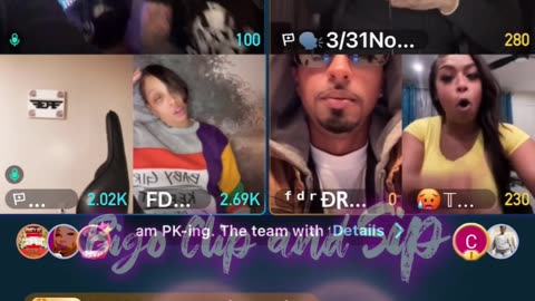 Team PK Papi Finesse NoCap Droski CeeCee vs TastyMocha 3/16/25 #bigoclipandsip