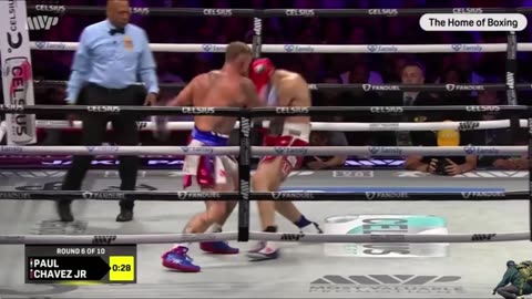 Jake Paul DEFEATS Julio Cesar Chavez Jr Fight Highlights