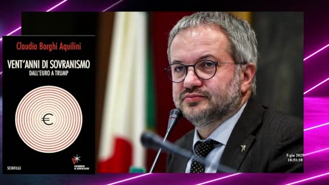 Claudio Borghi Aquilini Intervista radio Decreto sicurezza