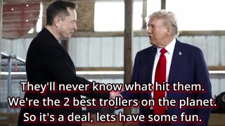 TRUMP & MUSK'S 4D TROLL TRAP: 'We're the 2 BEST TROLLERS on Earth!' | MSM SWALLOWS BAIT - 98% of Washington to FALL
