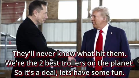 TRUMP & MUSK'S 4D TROLL TRAP: 'We're the 2 BEST TROLLERS on Earth!' | MSM SWALLOWS BAIT - 98% of Washington to FALL