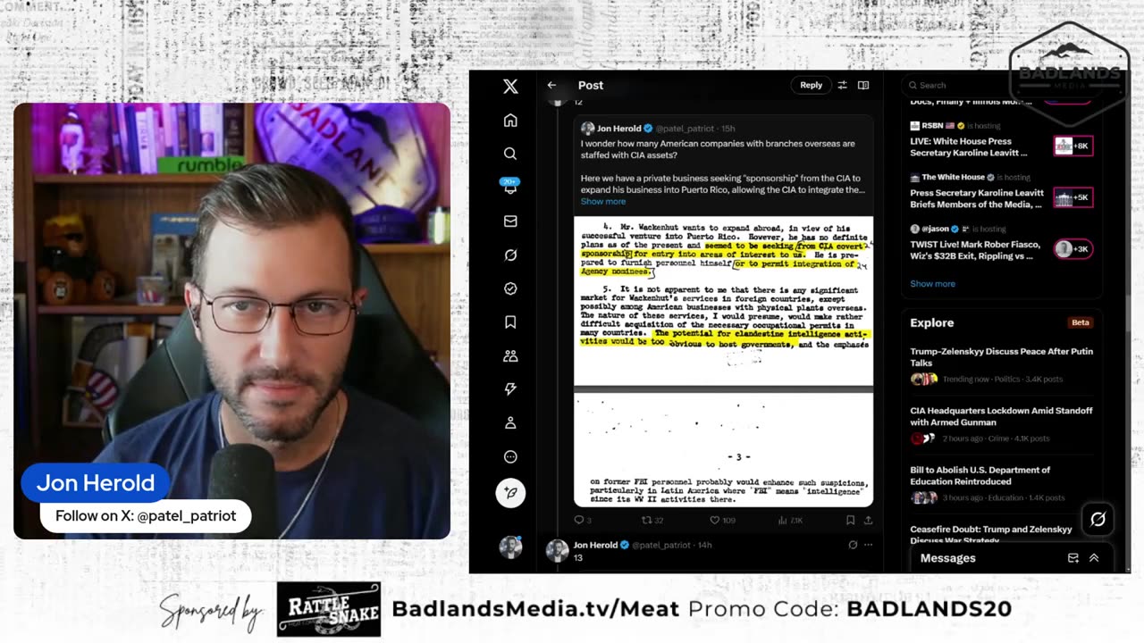 Tim Pool, Jon Herold on 2025 Gary Underhill drop