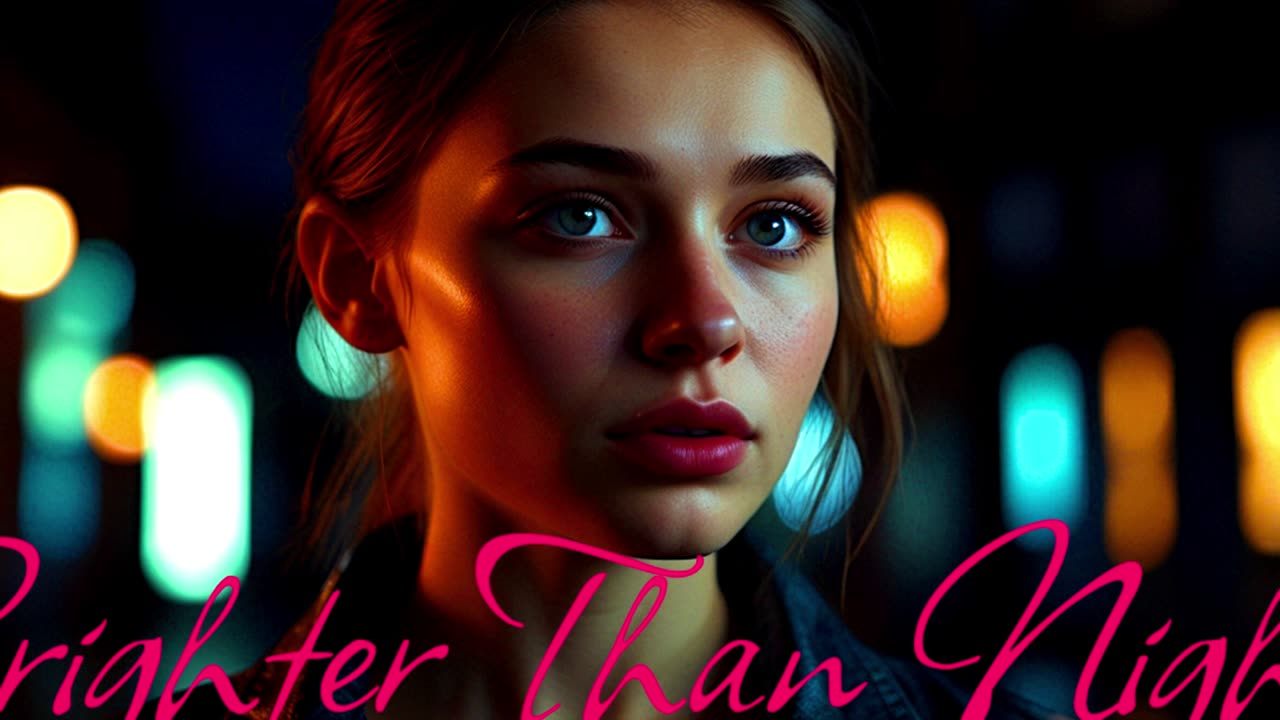 Electronic Music. Song Brighter Than the Night.