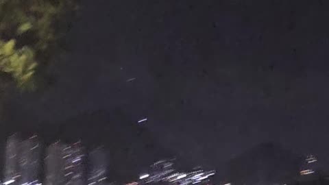 Flashing Lights Spotted in Rio de Janeiro Night Sky