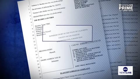 Andrew Tate accuser takes legal action over alleged abuse