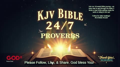 24/7 KJV Bible Livestream – God’s Word Non-Stop