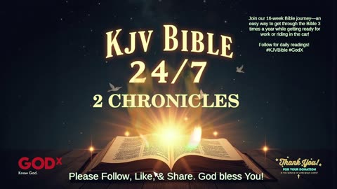 24/7 KJV Bible Livestream – God’s Word Non-Stop
