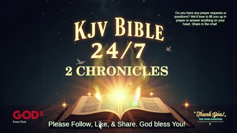 24/7 KJV Bible Livestream – God’s Word Non-Stop