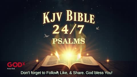 24/7 KJV Bible Livestream – God’s Word Non-Stop