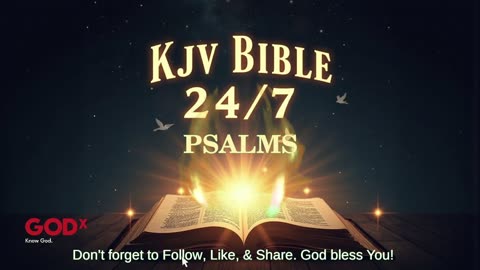 24/7 KJV Bible Livestream – God’s Word Non-Stop