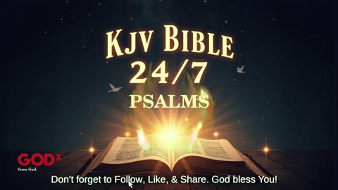 24/7 KJV Bible Livestream – God’s Word Non-Stop