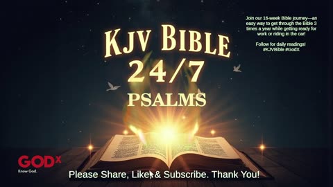 24/7 KJV Bible Livestream – God’s Word Non-Stop